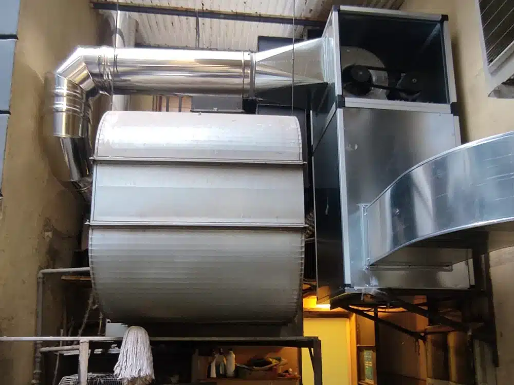 Impianto aria per cucine professionali revisionato