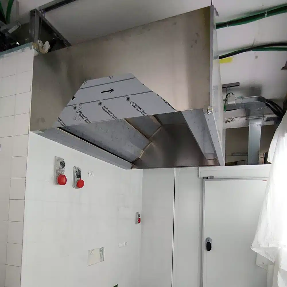 Sistema di trattamento aria installato da Airsteel